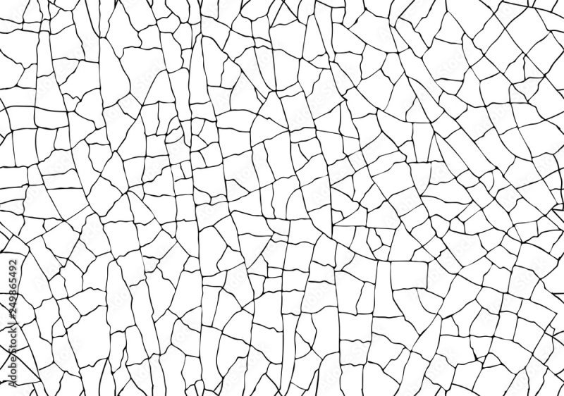 Кракелюр без фона