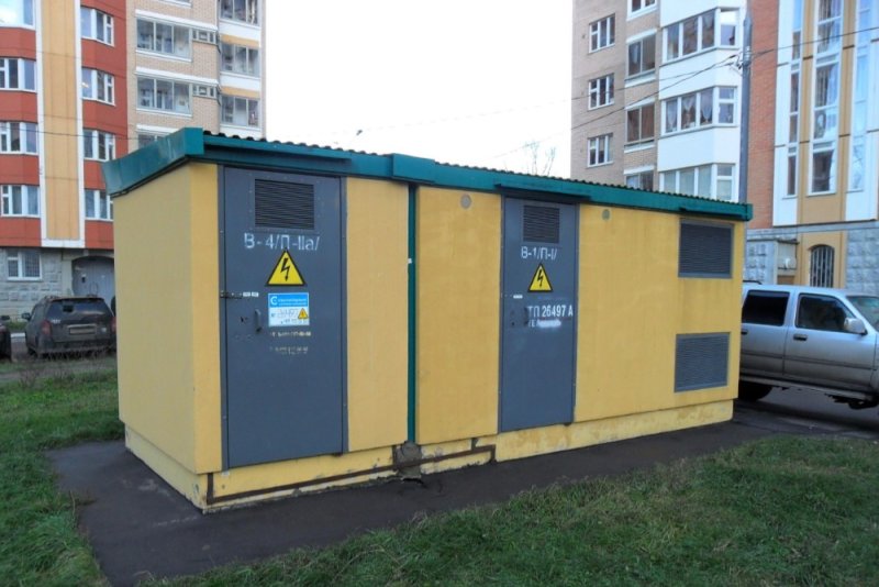 Трансформаторная будка МОЭСК