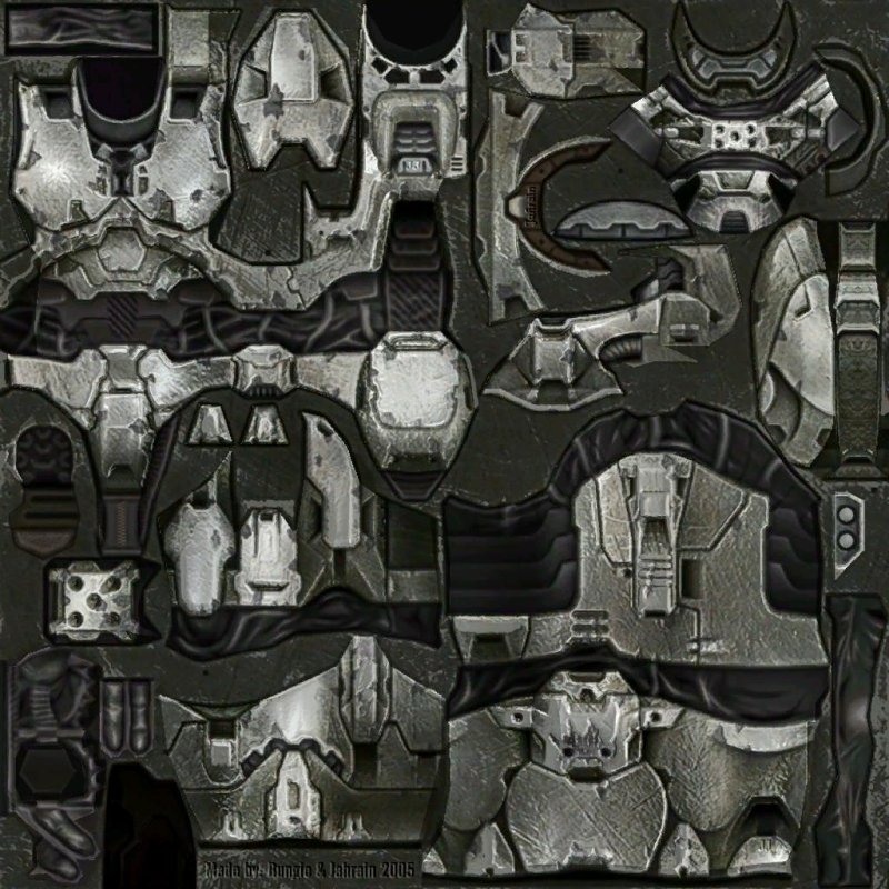 Текстура брони