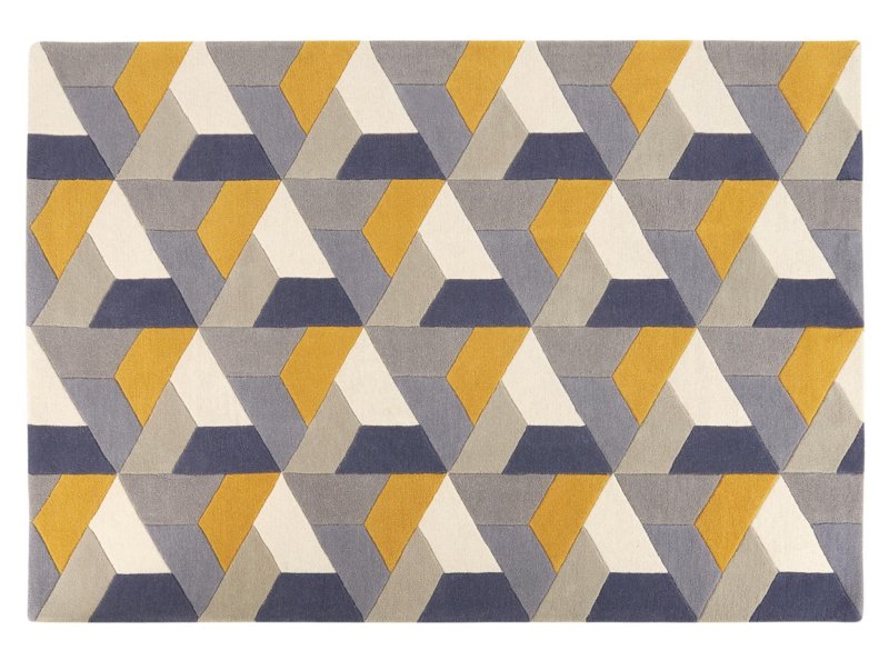Ковер с геометрическим рисунком