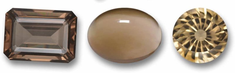 Дымчатый кварц галтовка