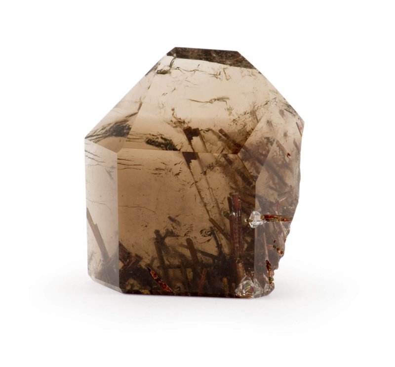 Раухтопаз камень дымчатый кварц