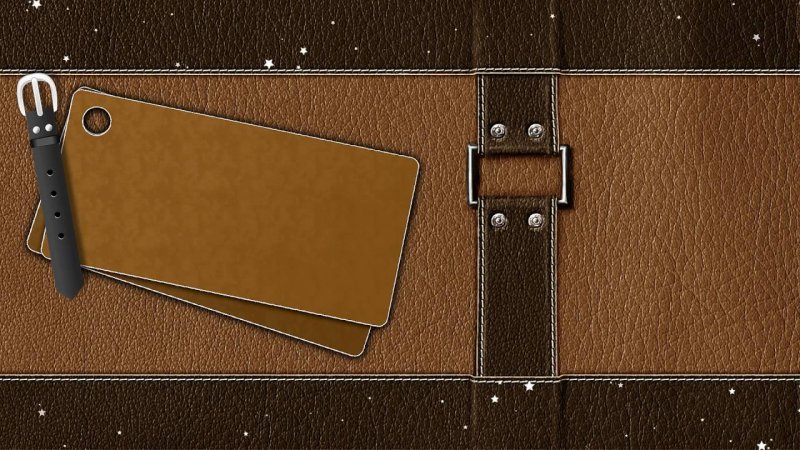 Коричневая кожа