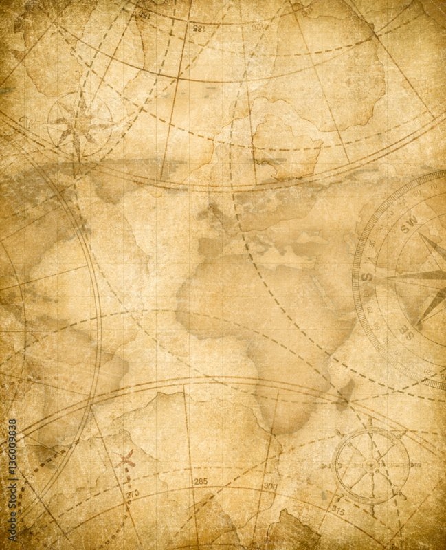 Пиратская карта фон