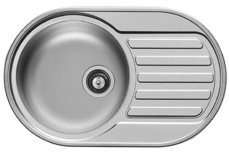 Врезная кухонная мойка ЕМАР 7449 74х49см нержавеющая сталь