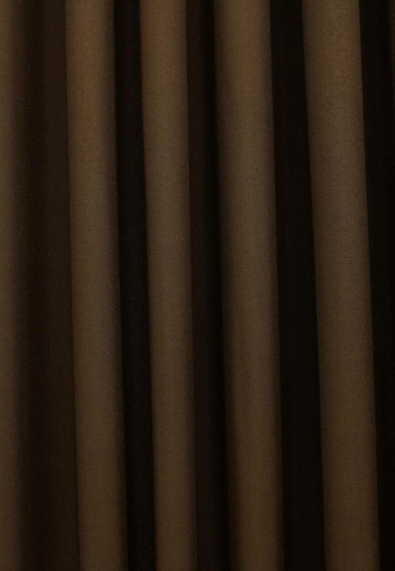 Шторы коричневые текстурные