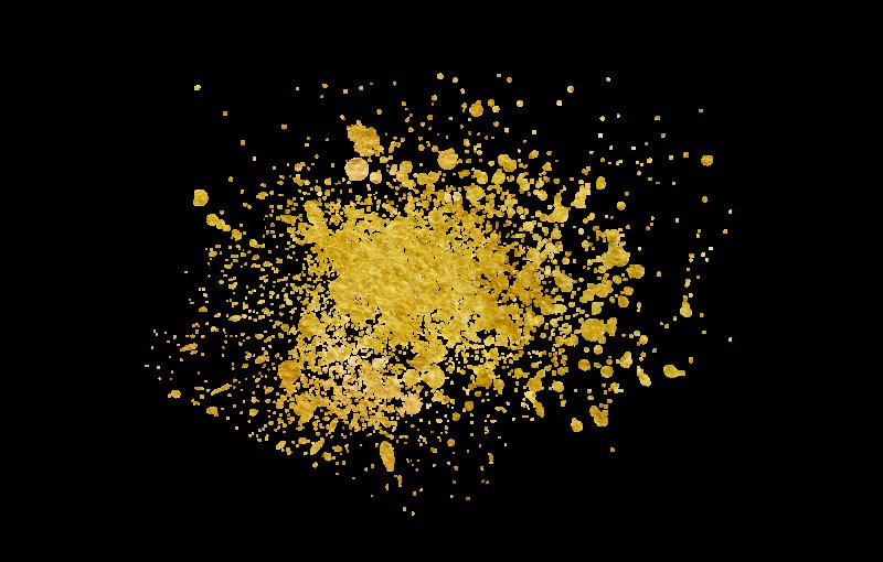 Брызги золота