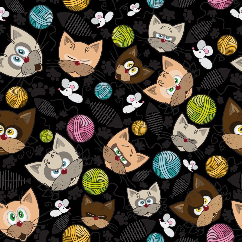 Фон с котами