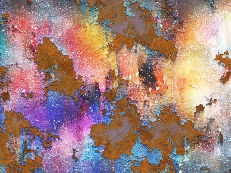 Текстура масляной краски