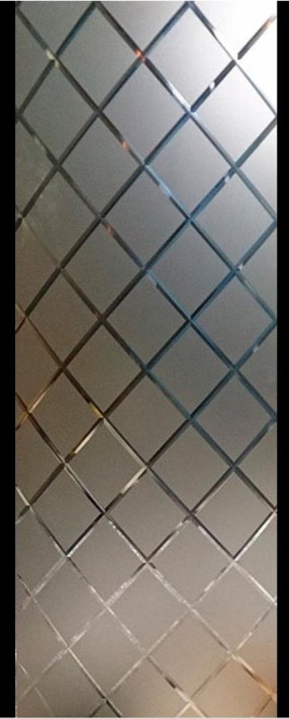 Зеркало Miracle Almaz Romb Silver ma01