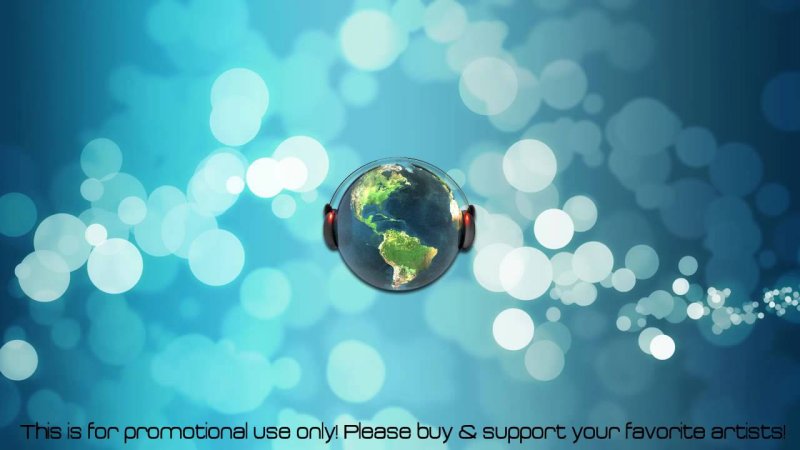 Голубой фон с бликами