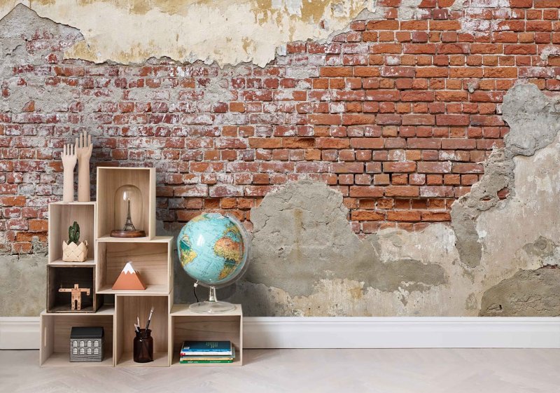 Кирпичная стена текстура