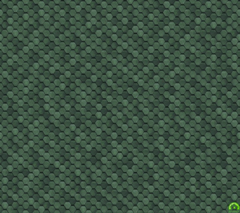 Шинглас финская Соната зеленый