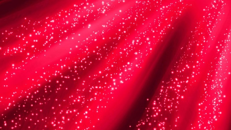 Красные блестки