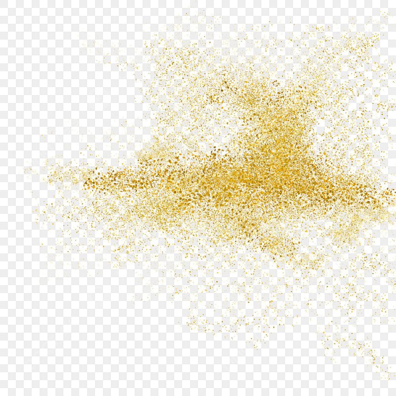 Золотые блёстки