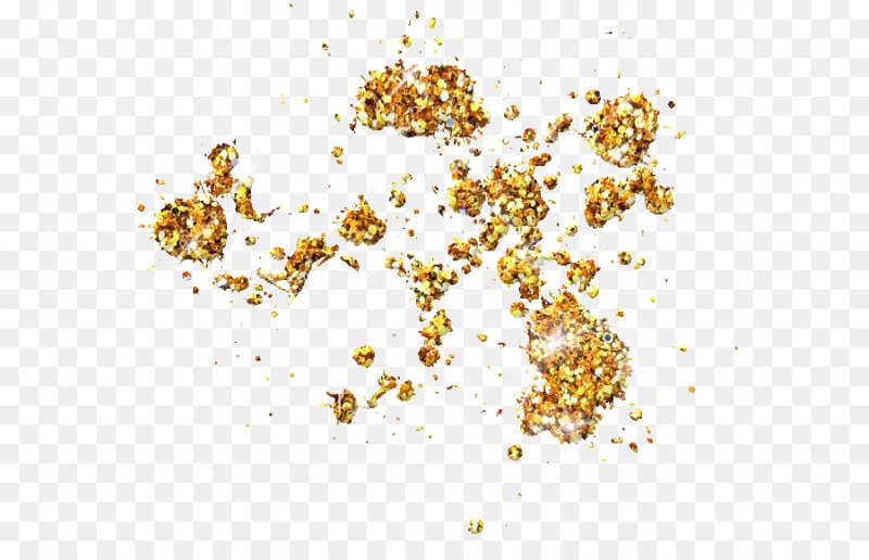 Золотистые блестки