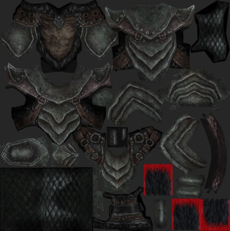 Текстура брони