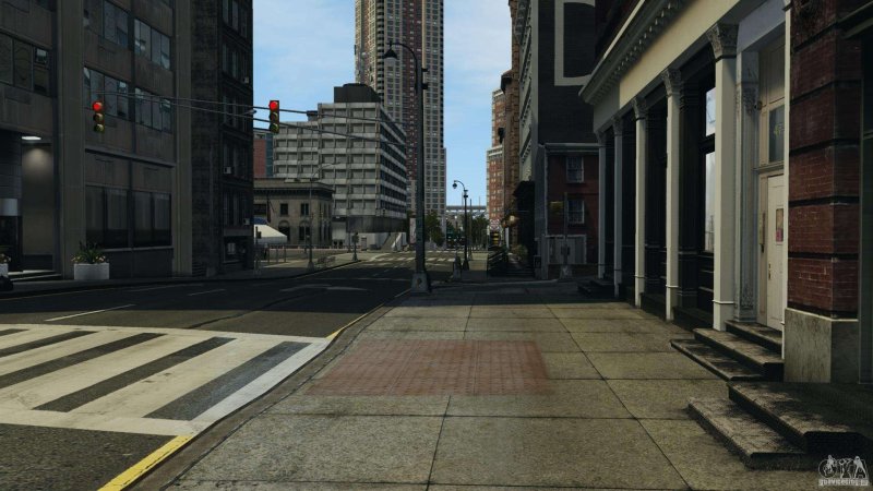 ГТА 5 город улицы