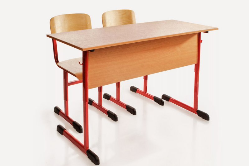 Парта ученическая Школьная двухместная Ду-25