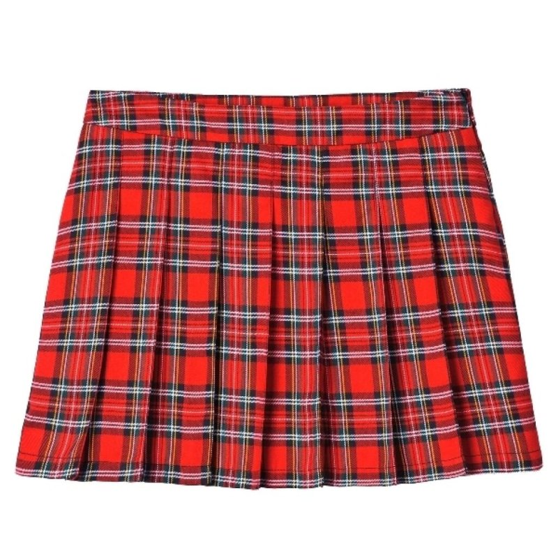 Юбка в шотландскую клетку