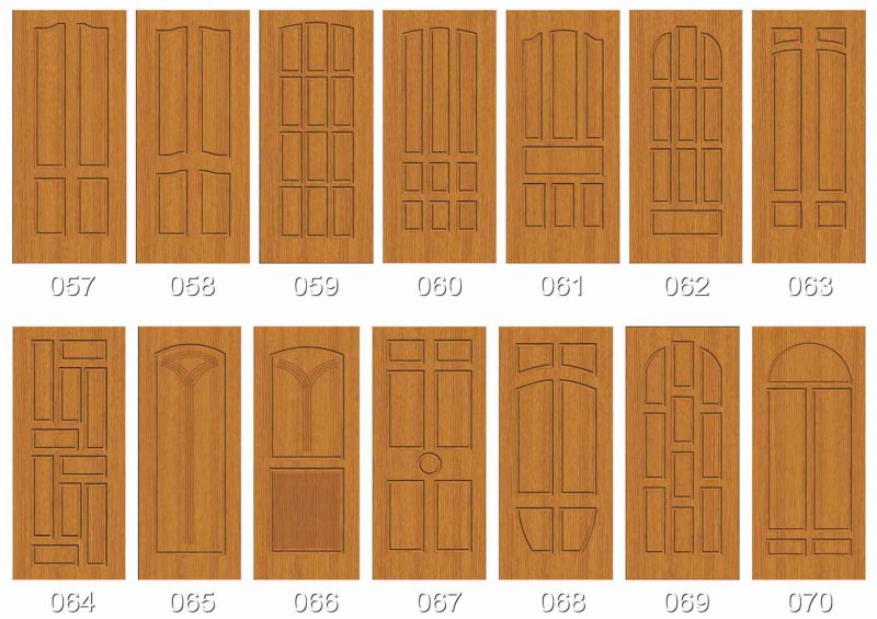 Двери филенчатые межкомнатные деревянные