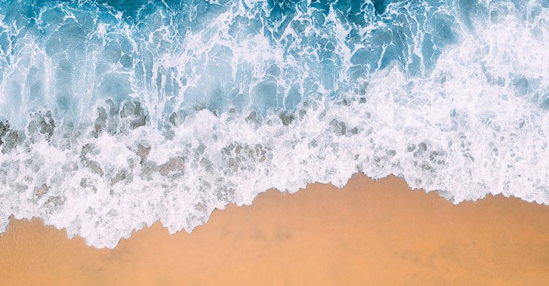 Море вид сверху