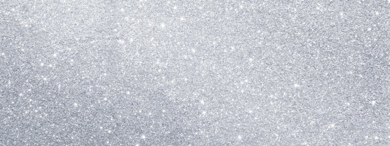 Серебристый с блестками