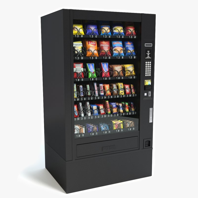 Vending Machine 3d