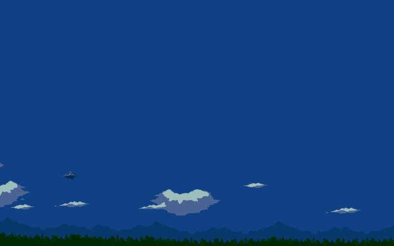 Пиксельные облака