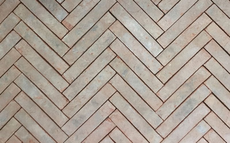 Синяя плитка Керама Марацци прямоугольная Herringbone