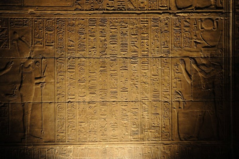 Иероглифика на архитектуре древнего Египта