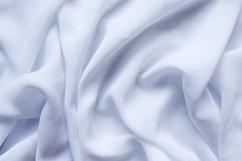 Белый шифон ткань