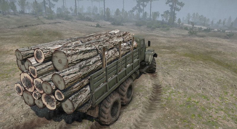 Игра SPINTIRES MUDRUNNER 2