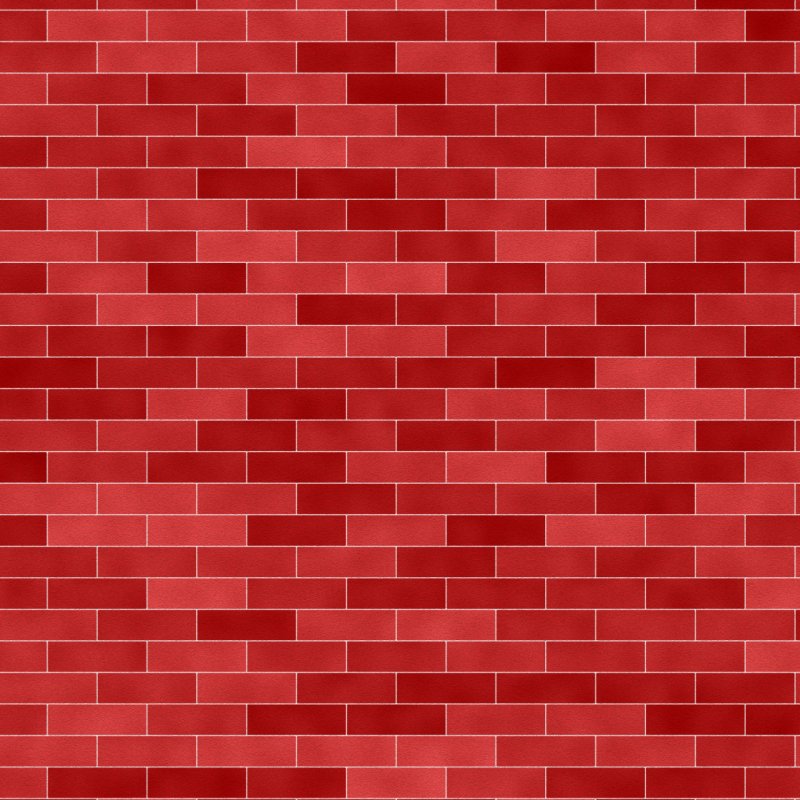 Красная кирпичная стена