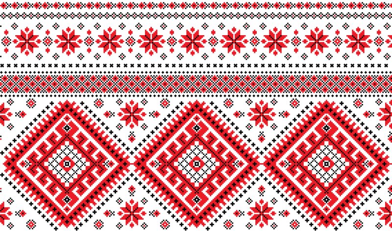 Национальный белорусский орнамент удмурты