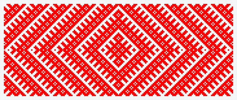 Белорусский обережный орнамент