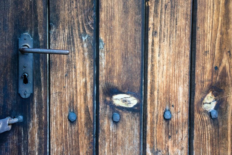 Текстура дверного замка