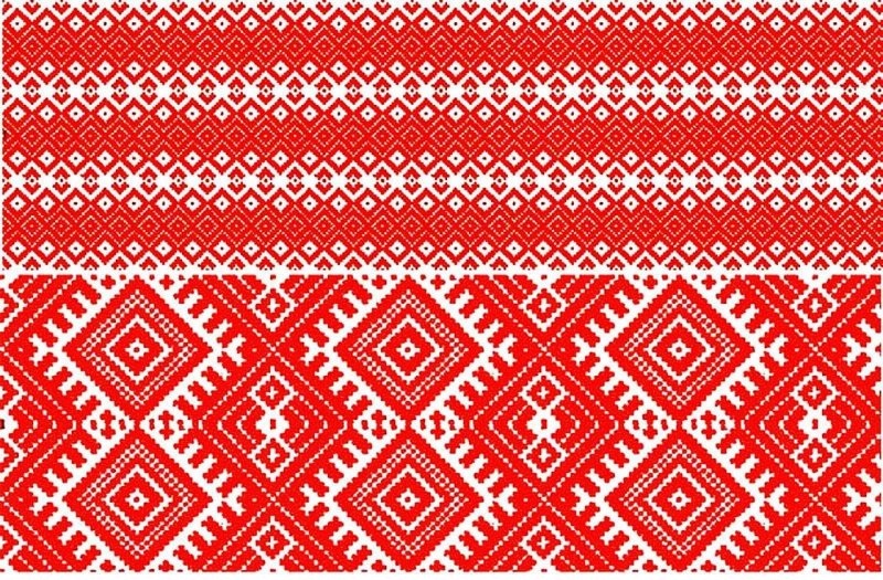 Национальный белорусский орнамент удмурты