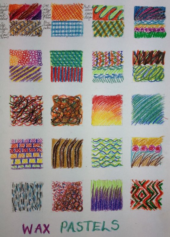 Способы рисования цветным карандашом