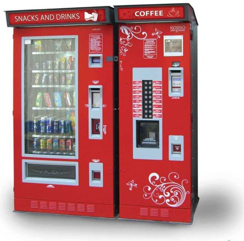 Торговый кофейный автомат Unicum Rosso