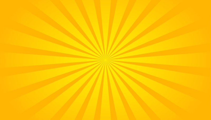 Желтые лучи