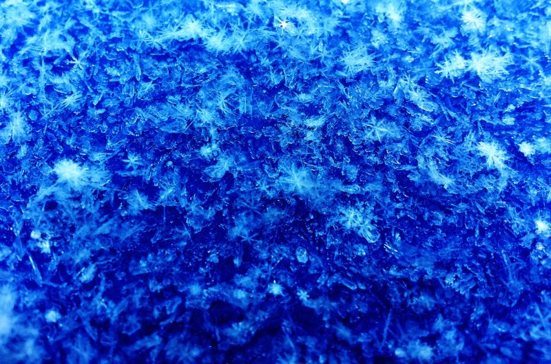 Синий лед