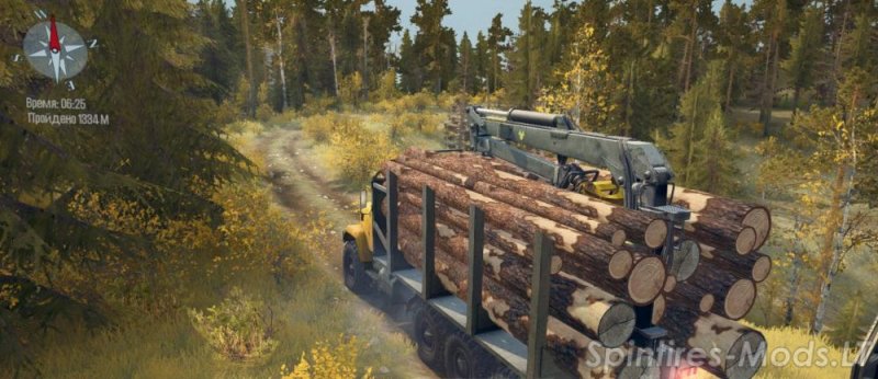 Игра SPINTIRES MUDRUNNER 2