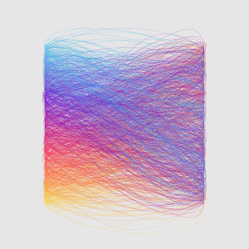 Штрихи цветными карандашами