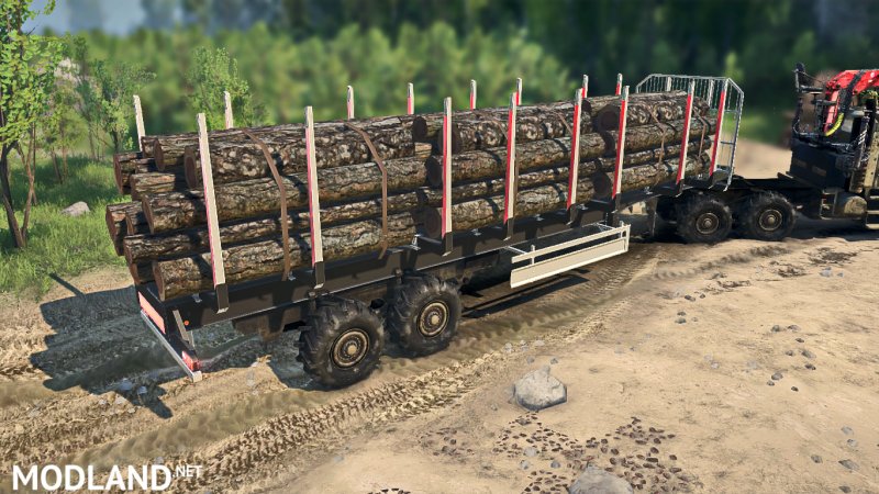 SNOWRUNNER лесовоз