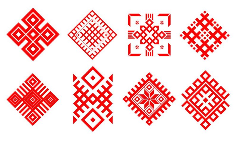 Национальный белорусский орнамент удмурты