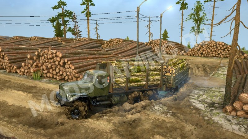 Роу 6 лесовоз