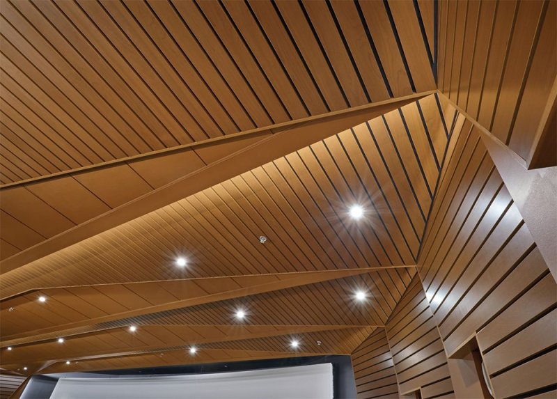 Потолок реечный Himmel st015 сосна