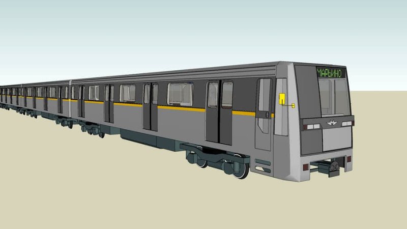 Яуза вагон метро