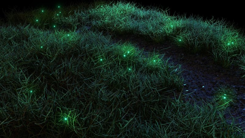 Трава светяшка Геншин